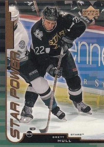 #144 Brett Hull - Dallas Stars - 1999-00 Upper Deck Hockey