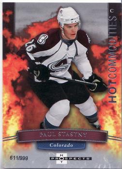 #144 Paul Stastny - Colorado Avalanche - 2007-08 Fleer Hot Prospects Hockey