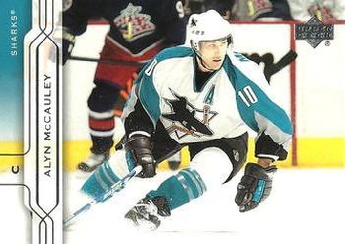 #144 Alyn McCauley - San Jose Sharks - 2004-05 Upper Deck Hockey
