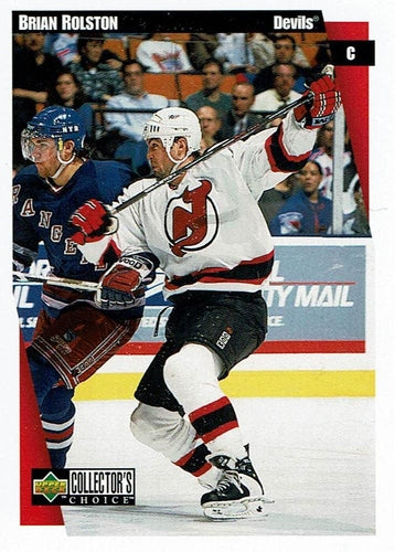 #144 Brian Rolston - New Jersey Devils - 1997-98 Collector's Choice Hockey