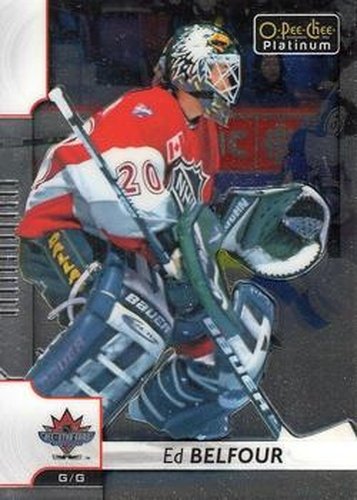 #145 Ed Belfour - Dallas Stars - 2017-18 O-Pee-Chee Platinum Hockey