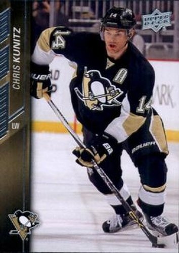 #145 Chris Kunitz - Pittsburgh Penguins - 2015-16 Upper Deck Hockey