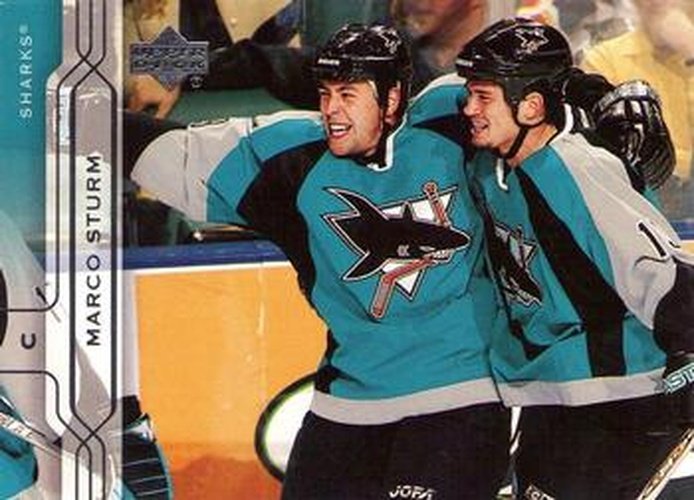 #145 Marco Sturm - San Jose Sharks - 2004-05 Upper Deck Hockey