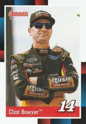 #145 Clint Bowyer - Stewart-Haas Racing - 2021 Donruss Racing