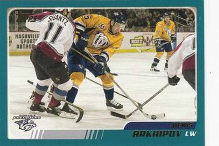 #145 Denis Arkhipov - Nashville Predators - 2003-04 Topps Hockey
