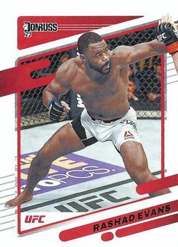 #145 Rashad Evans - 2022 Donruss UFC MMA
