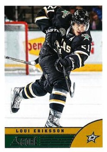 #145 Loui Eriksson - Dallas Stars - 2013-14 Score Hockey