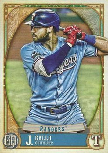 #145 Joey Gallo - Texas Rangers - 2021 Topps Gypsy Queen Baseball
