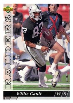 #146 Willie Gault - Los Angeles Raiders - 1993 Upper Deck Football