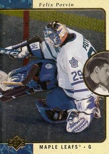 #146 Felix Potvin - Toronto Maple Leafs - 1995-96 SP Hockey