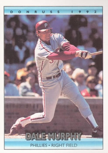 #146 Dale Murphy - Philadelphia Phillies - 1992 Donruss Baseball