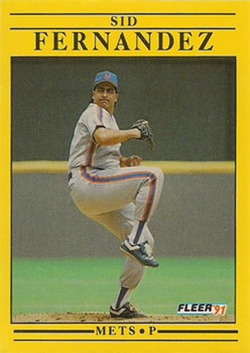#146 Sid Fernandez - New York Mets - 1991 Fleer Baseball