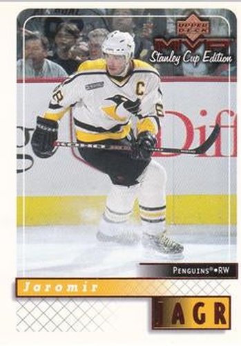 #146 Jaromir Jagr - Pittsburgh Penguins - 1999-00 Upper Deck MVP Stanley Cup Edition Hockey