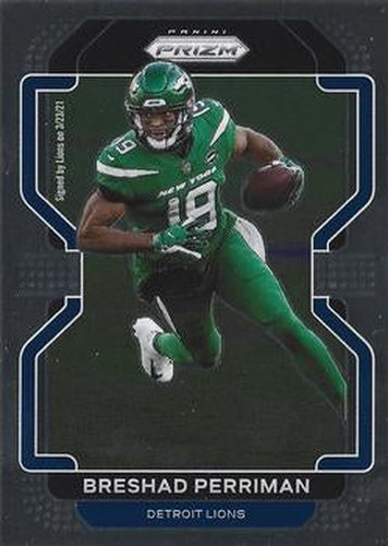 #146 Breshad Perriman - Detroit Lions - 2021 Panini Prizm Football