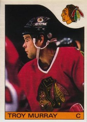 #146 Troy Murray - Chicago Blackhawks - 1985-86 O-Pee-Chee Hockey