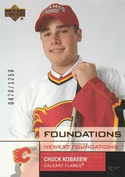 #146 Chuck Kobasew - Calgary Flames - 2002-03 Upper Deck Foundations Hockey