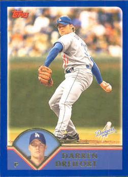 #146 Darren Dreifort - Los Angeles Dodgers - 2003 Topps Baseball