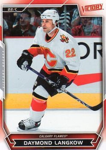 #146 Daymond Langkow - Calgary Flames - 2007-08 Upper Deck Victory Hockey