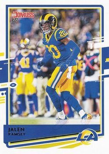 #146 Jalen Ramsey - Los Angeles Rams - 2020 Donruss Football