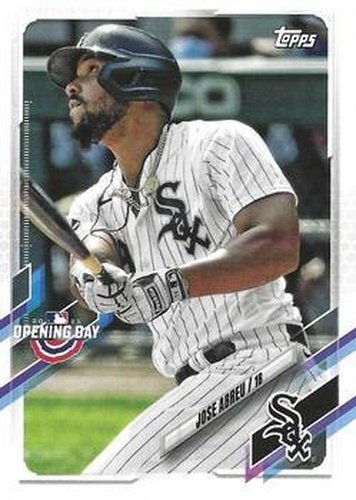 #146 Jose Abreu - Chicago White Sox - 2021 Topps Opening Day Baseball