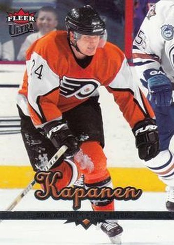 #146 Sami Kapanen - Philadelphia Flyers - 2005-06 Ultra Hockey