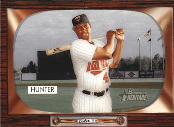 #146 Torii Hunter - Minnesota Twins - 2004 Bowman Heritage Baseball