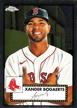 #146 Xander Bogaerts - Boston Red Sox - 2021 Topps Chrome Platinum Anniversary Baseball