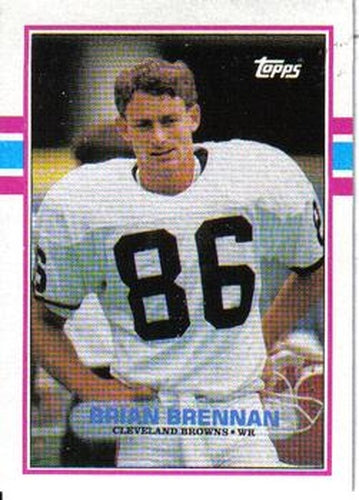 #146 Brian Brennan - Cleveland Browns - 1989 Topps Football