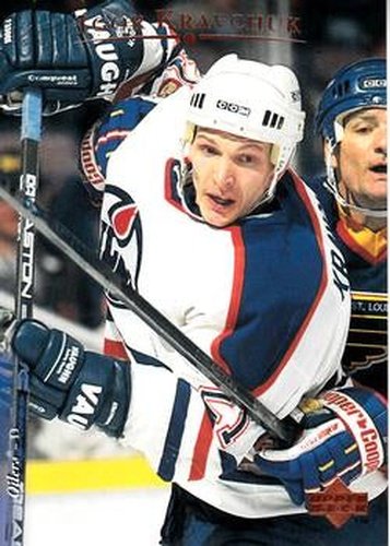 #146 Igor Kravchuk - Edmonton Oilers - 1995-96 Upper Deck Hockey
