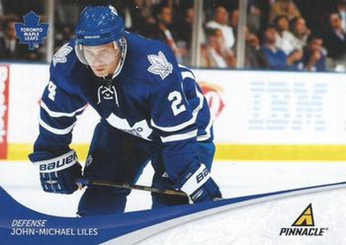 #146 John-Michael Liles - Toronto Maple Leafs - 2011-12 Panini Pinnacle Hockey