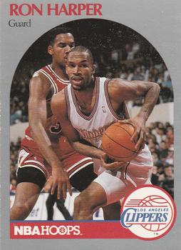 #146 Ron Harper - Los Angeles Clippers - 1990-91 Hoops Basketball