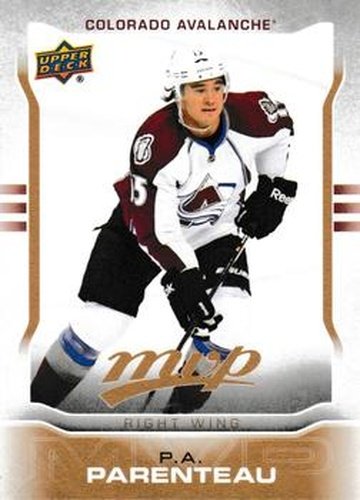 #146 P.A. Parenteau - Colorado Avalanche - 2014-15 Upper Deck MVP Hockey