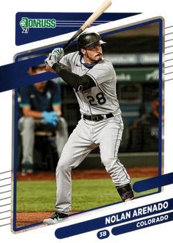 #146 Nolan Arenado - Colorado Rockies - 2021 Donruss Baseball
