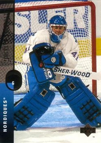 #147 Jocelyn Thibault - Quebec Nordiques - 1994-95 Upper Deck Hockey