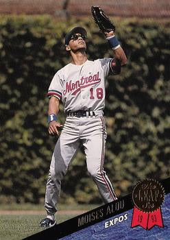 #147 Moises Alou - Montreal Expos - 1993 Leaf Baseball