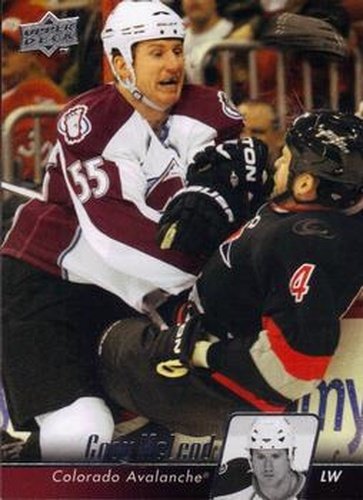 #147 Cody McLeod - Colorado Avalanche - 2010-11 Upper Deck Hockey
