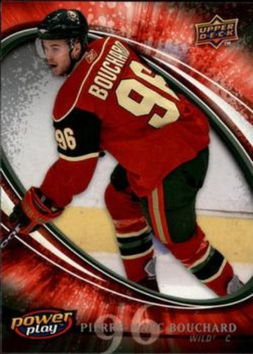 #147 Pierre-Marc Bouchard - Minnesota Wild - 2008-09 Upper Deck Power Play Box Set Hockey