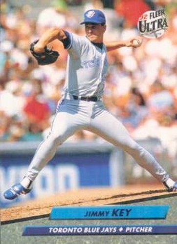 #147 Jimmy Key - Toronto Blue Jays - 1992 Ultra Baseball