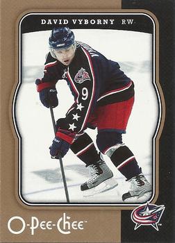 #147 David Vyborny - Columbus Blue Jackets - 2007-08 O-Pee-Chee Hockey