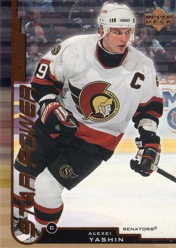 #147 Alexei Yashin - Ottawa Senators - 1999-00 Upper Deck Hockey