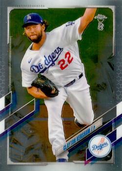 #147 Clayton Kershaw - Los Angeles Dodgers - 2021 Topps Chrome Ben Baller Edition Baseball