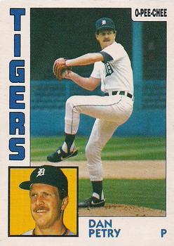 #147 Dan Petry - Detroit Tigers - 1984 O-Pee-Chee Baseball