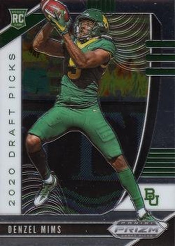#147 Denzel Mims- Baylor Bears - 2020 Panini Prizm Draft Picks Football