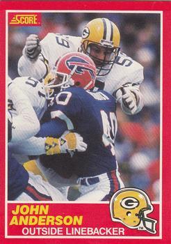 #147 John Anderson - Green Bay Packers - 1989 Score Football