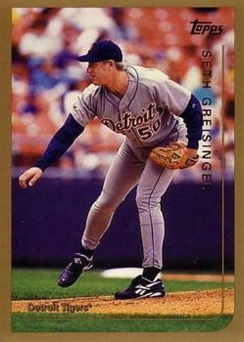 #147 Seth Greisinger - Detroit Tigers - 1999 Topps Baseball