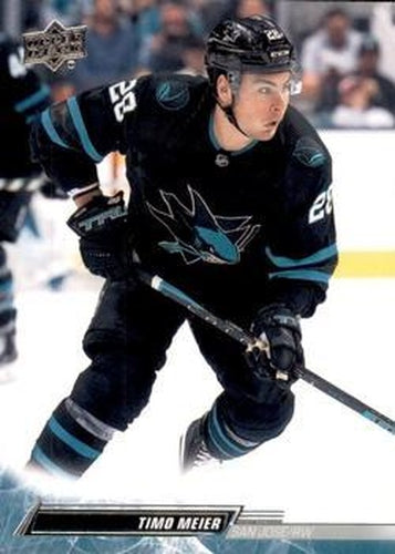 #147 Timo Meier - San Jose Sharks - 2022-23 Upper Deck Hockey