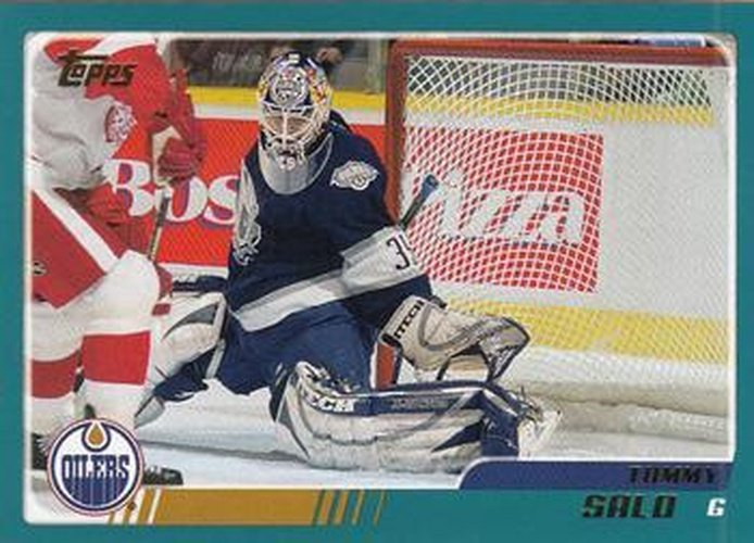 #147 Tommy Salo - Edmonton Oilers - 2003-04 Topps Hockey
