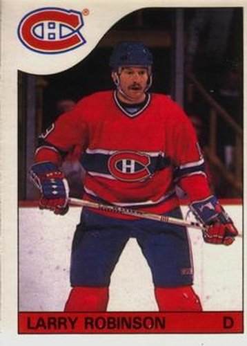 #147 Larry Robinson - Montreal Canadiens - 1985-86 O-Pee-Chee Hockey