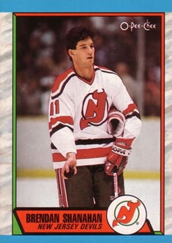 #147 Brendan Shanahan - New Jersey Devils - 1989-90 O-Pee-Chee Hockey