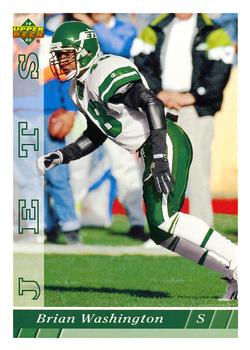 #147 Brian Washington - New York Jets - 1993 Upper Deck Football